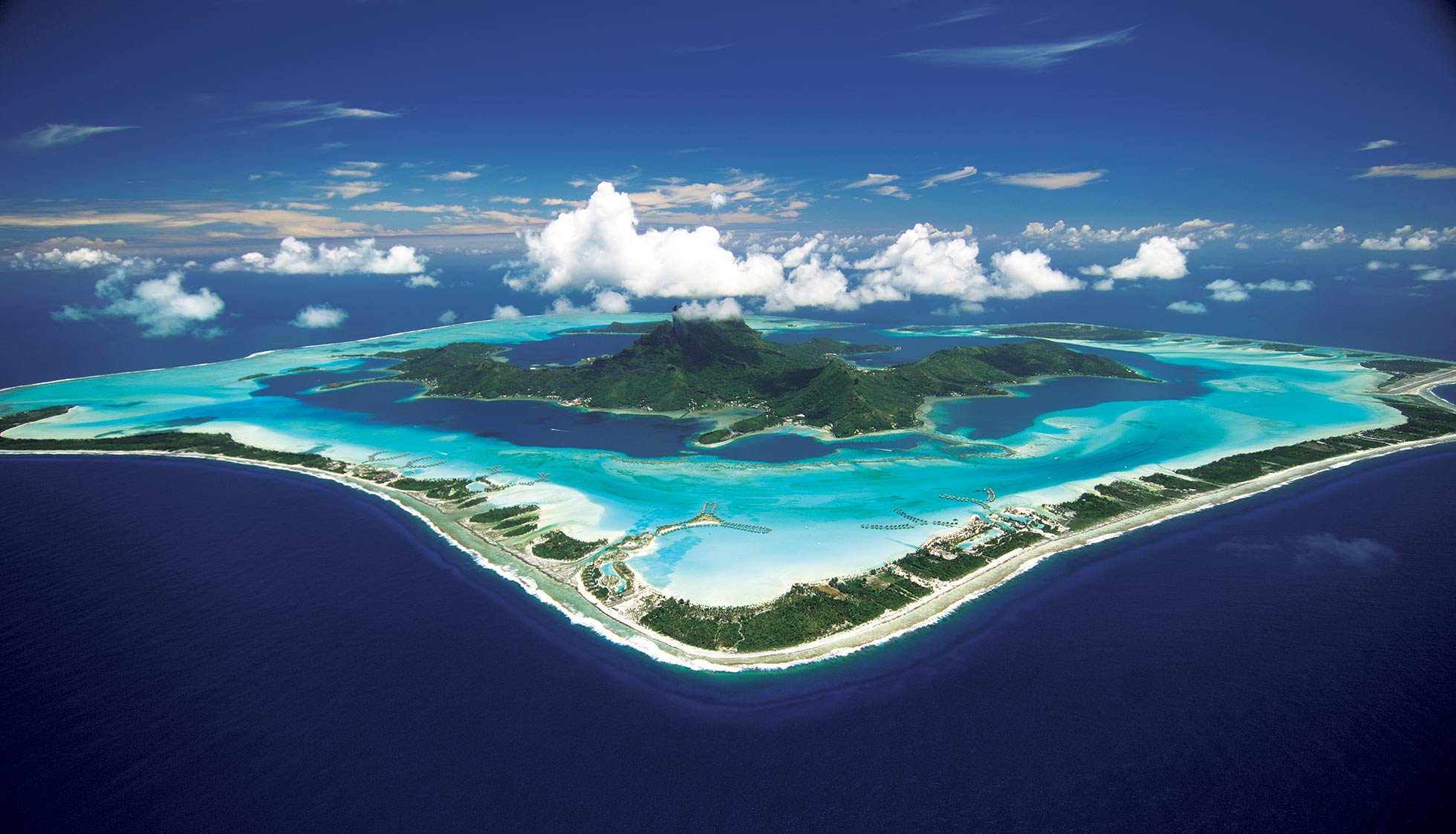 Bora Bora – Unique Environment 1 Bora Bora Island - Anchorage And Peak