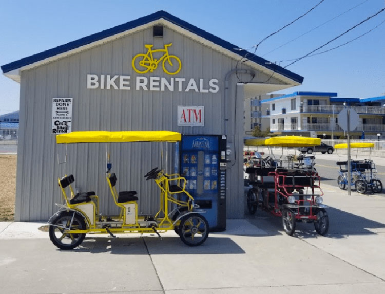 Crest Bike Rentals wildwood nj