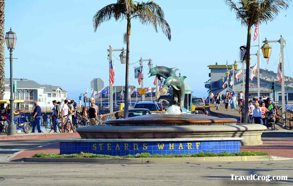 Stearns Wharf Near Santa Barbara Ca