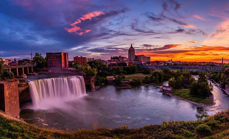 Genesee River's High Falls