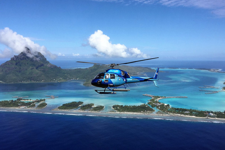 Scenic Helicopter Tour Of Bora Bora