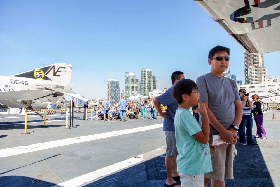 uss midway parking