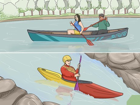 Differences Between Canoes And Kayaks