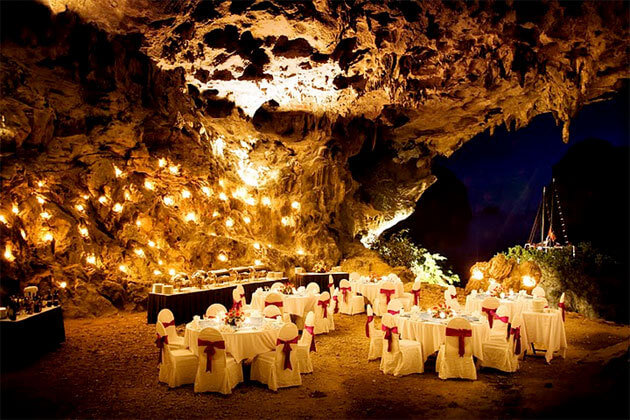 Halong Bay Dining Cave