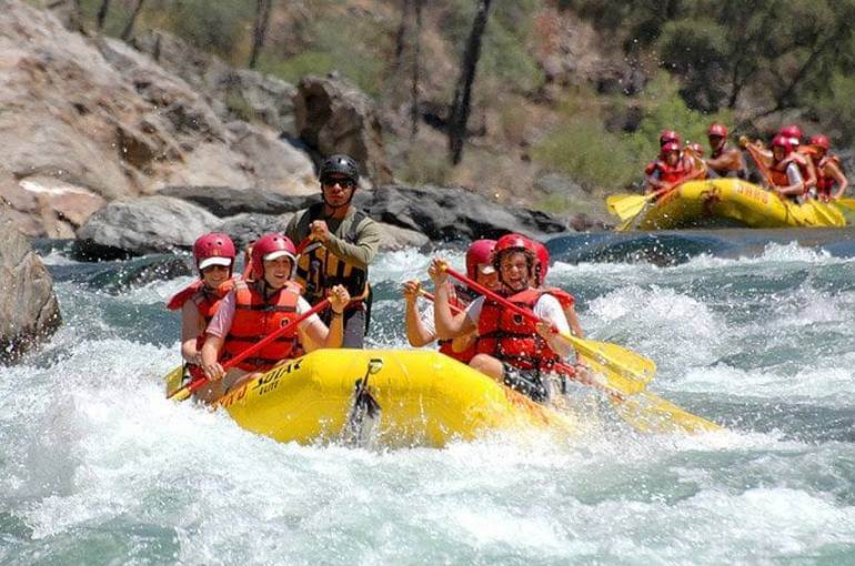 california North Fork Stanislaus River kayaking