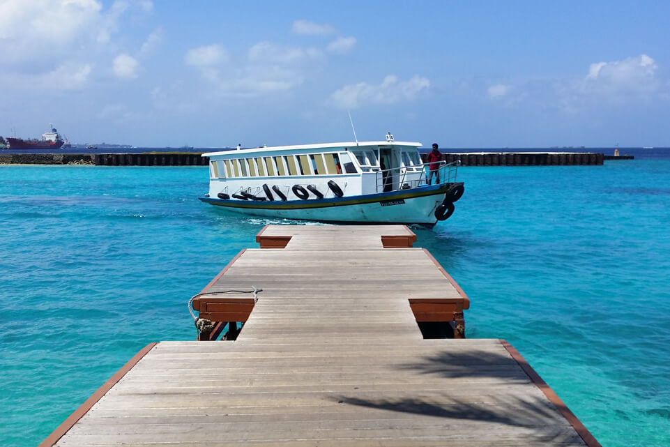 outside Malé International Airport