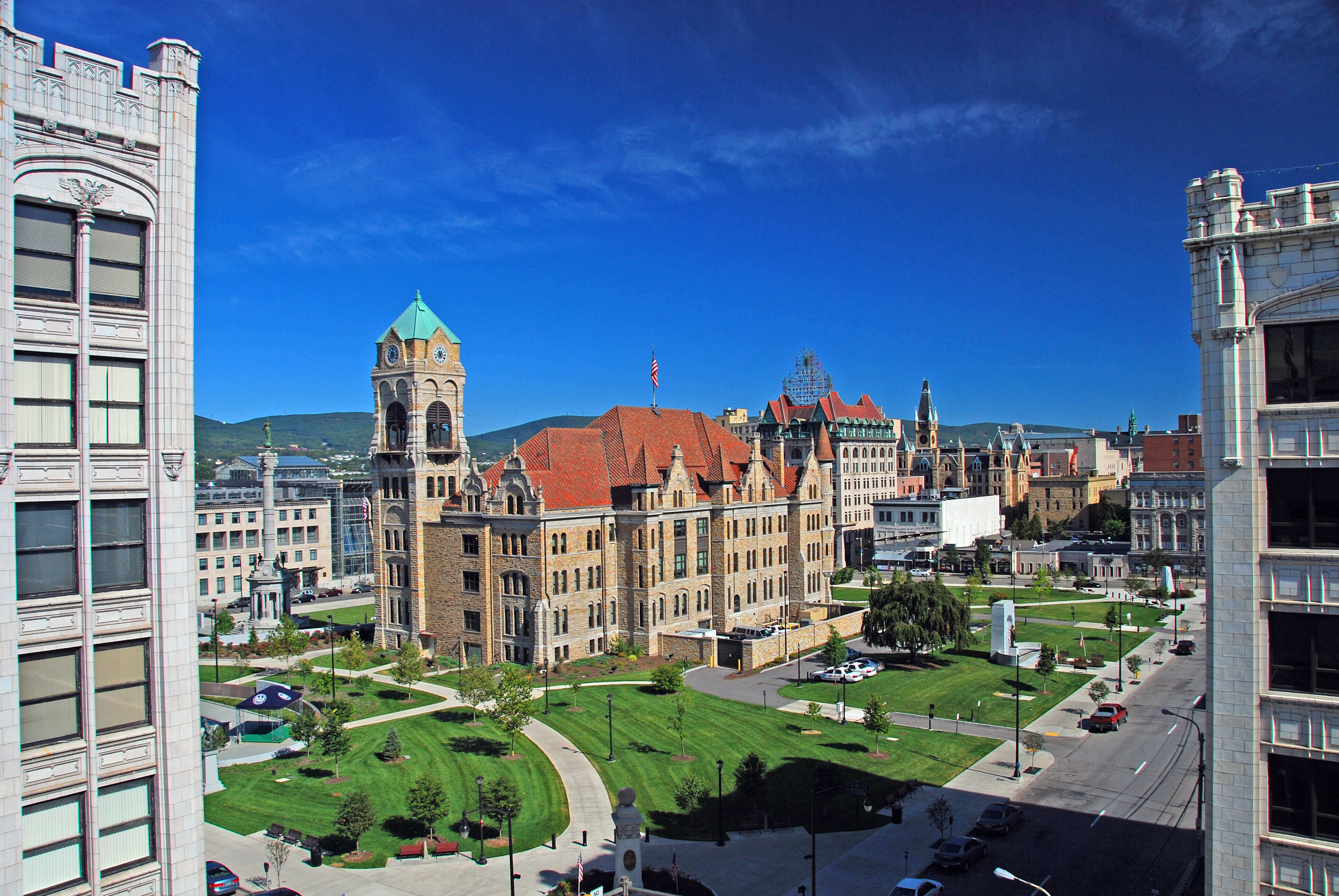 Country Courthouse Square Scranton