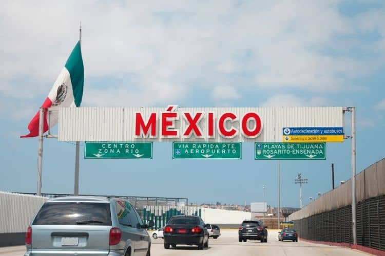 driving to mexico from the us