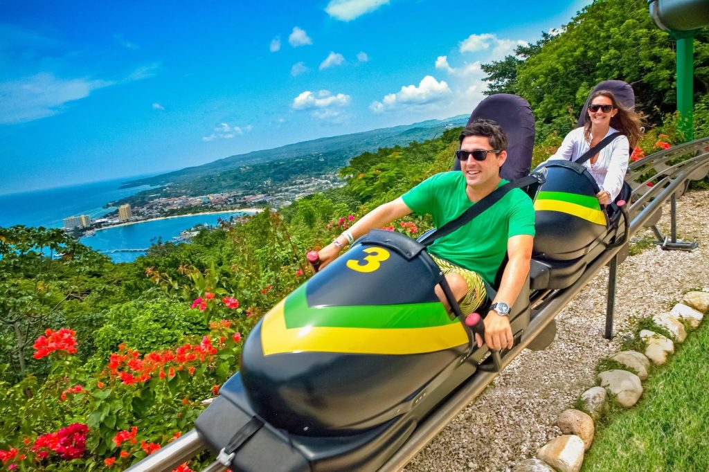 Ride the Bobsleds at Mystic Mountain in Ocho Rios