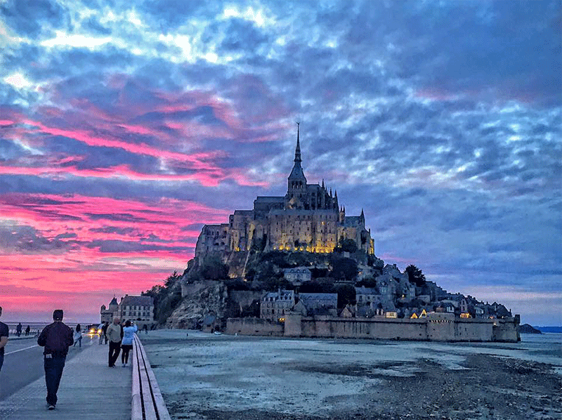 Mont Saint Michel, France