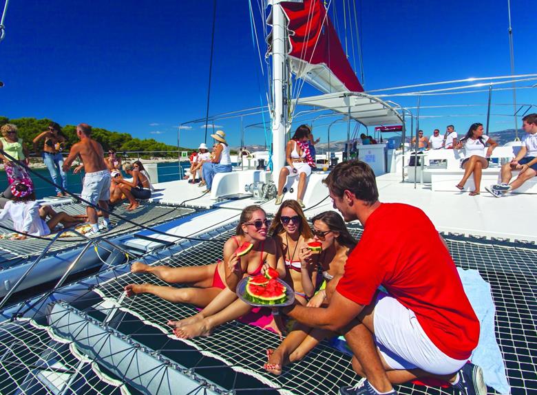 Boat Tour on a Catamaran