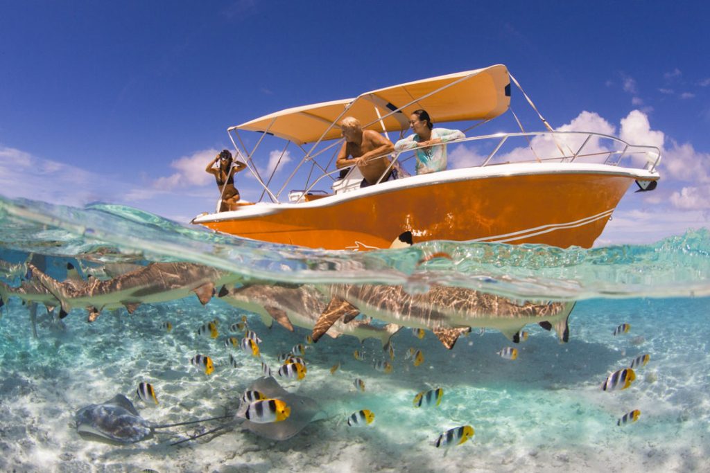 Self-drive Bora Bora Boat Rental Island Tour