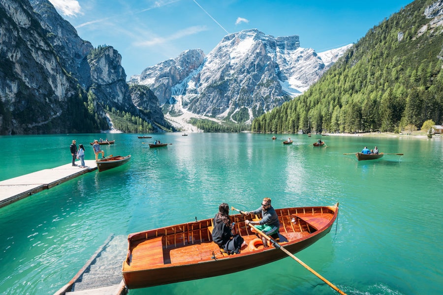 Lake Lago Di Braies-  things to do in the dolomites