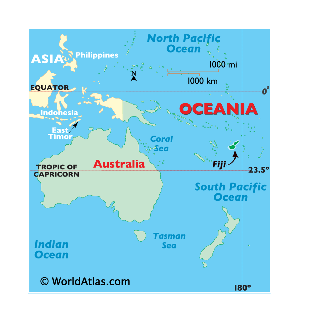 Fiji Location
