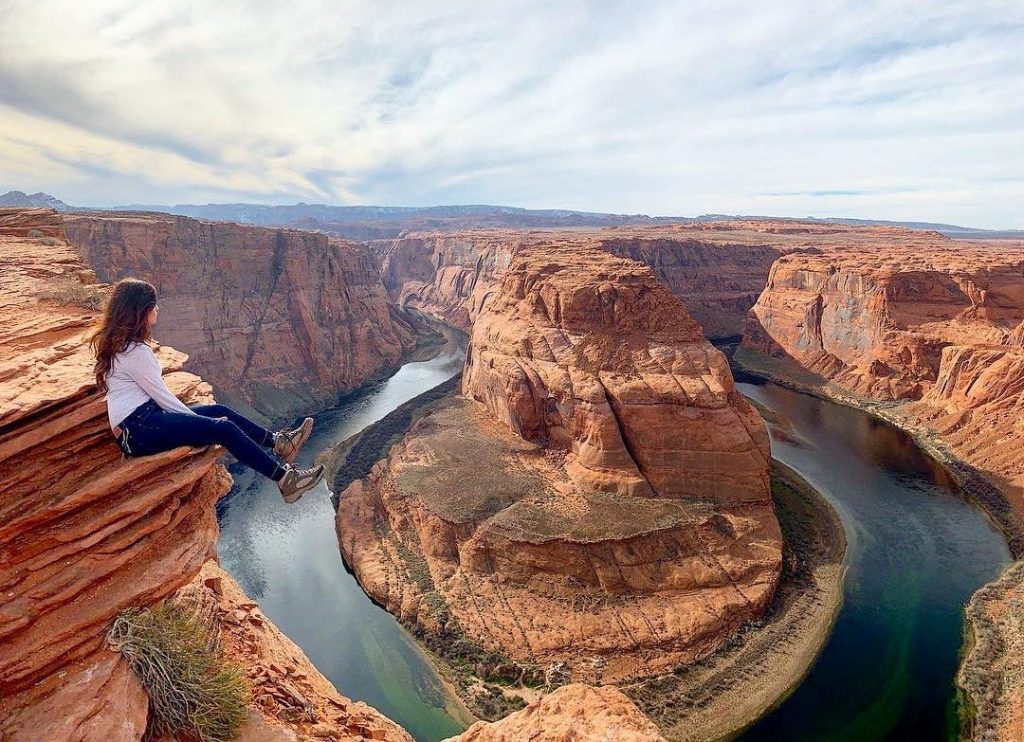 the Horseshoe Bend