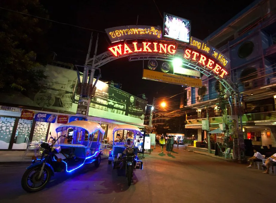 Walk Along Pattaya’s Famous Walking Street